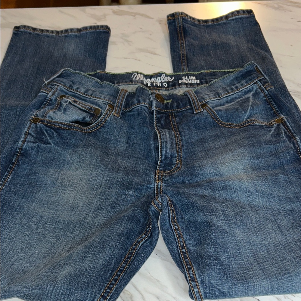 Wrangler Retro Men's Slim Straight Denim Jeans 30x32